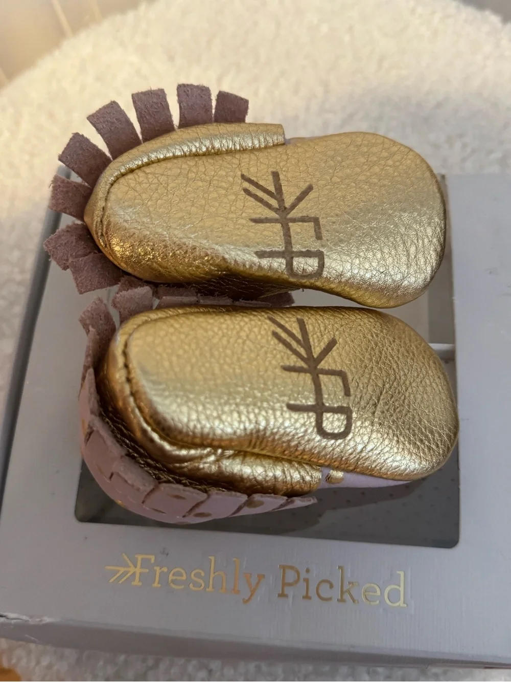 Freshly Picked Baby Booties 🥰